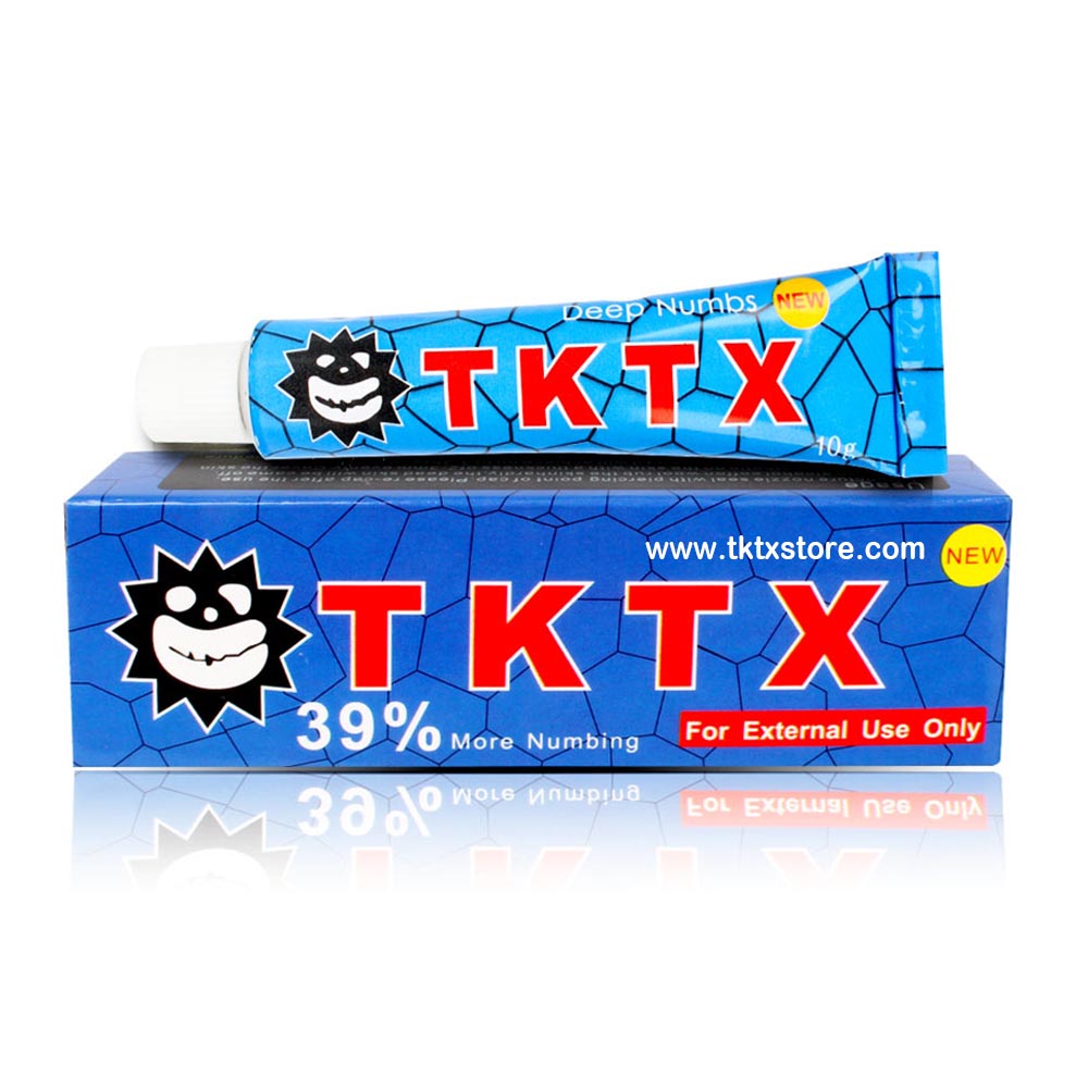 Tktx Creme Blue Topical Anesthetic for Tattoos Fast Numb Cream Semi Deutschland